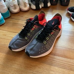 Nike EXP-X14 Dark Grey Total Crimson Size 12